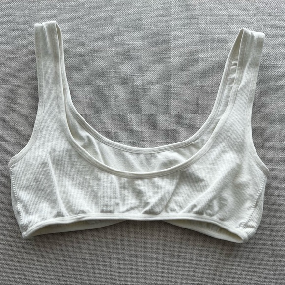 BAMBOO Seamless Rib Curved Bra - Picture 7 of 7